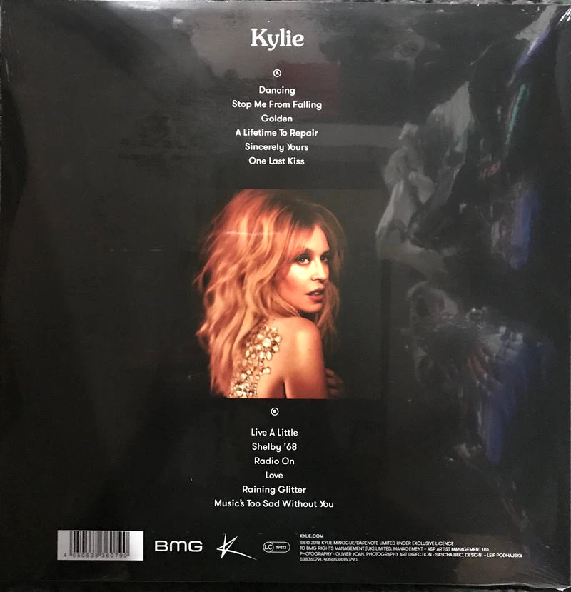 Famous Rock Shop Vinyl Records Kylie Minogue Golden Limited Edition Picture Disc LP Vinyl - Image 2