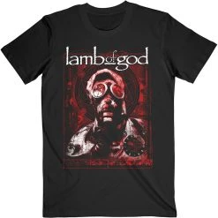 Famous Rock Shop Lamb Of God Gas Masks Waves Unisex T-Shirt