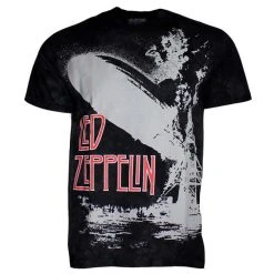 Famous Rock Shop Led Zeppelin Exploding Zeppelin Unisex Tee