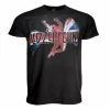 FRS Band Shirts Led Zeppelin Icarus UK Flag Unisex T-Shirt