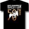 Famous Rock Shop Led Zeppelin 50TH Logo Tee -Famous Rock Shop Led Zepplin 50TH Logo Famous Rock Shop 800x