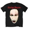 Famous Rock Shop Marilyn Manson Red Lips Unisex Tee