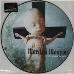 Famous Rock Shop Vinyl Records Marilyn Manson Limited Edition Disposable Teens Vinyl LP