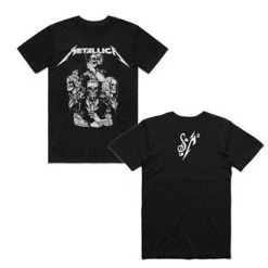 Famous Rock Shop Metallica - S & Amp M2 Skull Tuxedo Unisex T-Shirt
