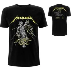 FRS Band Shirts Metallica And Justice For All Tracks Unisex Tee