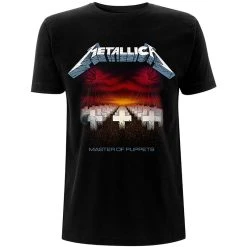 Famous Rock Shop Metallica Master Of Puppets Tracks Unisex T-Shirt