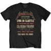 Famous Rock Shop Metallica Seattle 89 Unisex T-Shirt