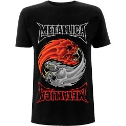 Famous Rock Shop Metallica Yin Yang Unisex Tee T-Shirt