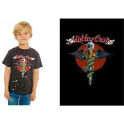 Famous Rock Shop Motley Crue Feelgood Red Kids Tee
