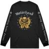 Band & Music Merchandise Long Sleeve Tee Motorhead Everything Louder Forever Unisex Long Sleeed T-Shirt