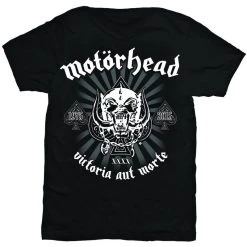 Famous Rock Shop Motorhead Victoria Aut Morte Unisex Tee T-Shirt
