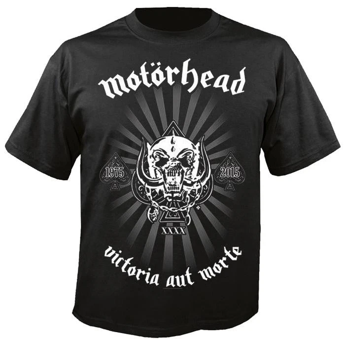 Famous Rock Shop Motorhead Victoria Aut Morte T-Shirt Black