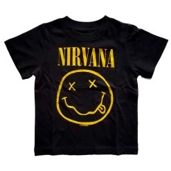Famous Rock Shop NIRVANA YELLOW SMILEY KIDS TODDLER T-SHIRT