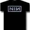 Famous Rock Shop Nine Inch Nails Grey Logo Unisex Tee T-Shirt