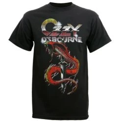FRS Band Shirts Ozzy Osbourne Vintage Snake Unisex T-Shirt