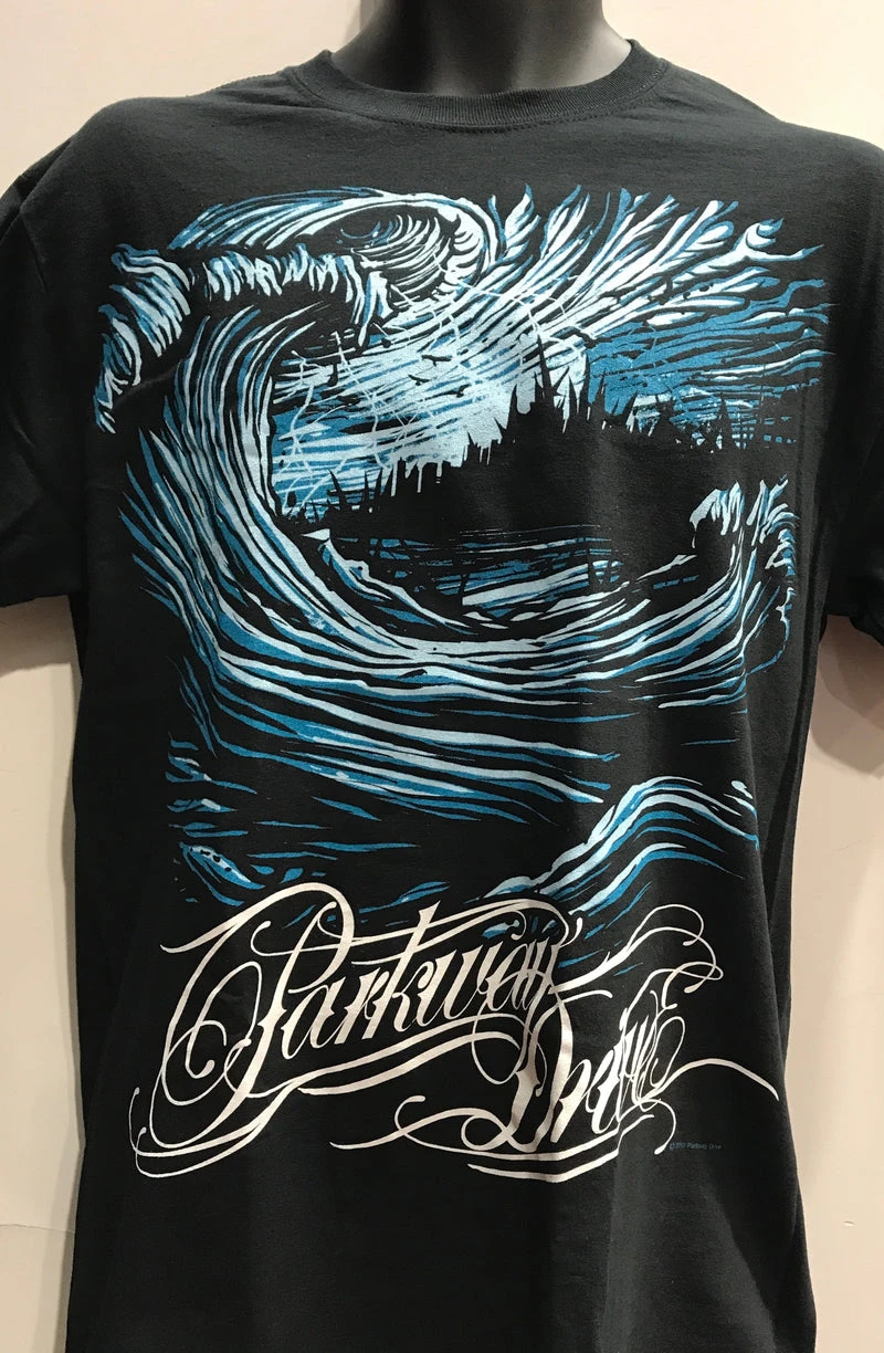 Famous Rock Shop PARKWAY DRIVE WAVE BLACK T-SHIRT
