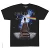 Famous Rock Shops PINK FLOYD STAIRWAY TO THE MOON RING SPUN UNISEX T-SHIRT