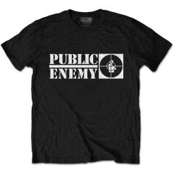Famous Rock Shop Public Enemy Crosshairs Logo Unisex T-Shirt