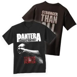 Music & Band Tees Pantera Cowboys From Hell Vulgar DISPLAY OF POWER T-Shirt