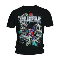 Music & Band Tees Pantera Texas Skull Tee T-Shirt.