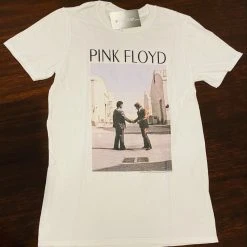 FRS Band T-Shirts Pink Floyd Wish You We're Here Unisex Tee White -Famous Rock Shop PinkFloydwishyouwe rehereUnisexTeeWhite 800x