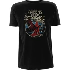 Famous Rock Shop Queens Of The Stone Age Unisex Tee Eagle