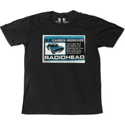 FRS Band T-Shirts Radiohead Carbon Patch Unisex T-Shirt