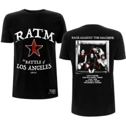 Famous Rock Shop Rage Against The Machine Battle Star Unisex Tee