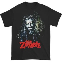 Famous Rock Shop Rob Zombie Hell Billy Head Unisex Tee