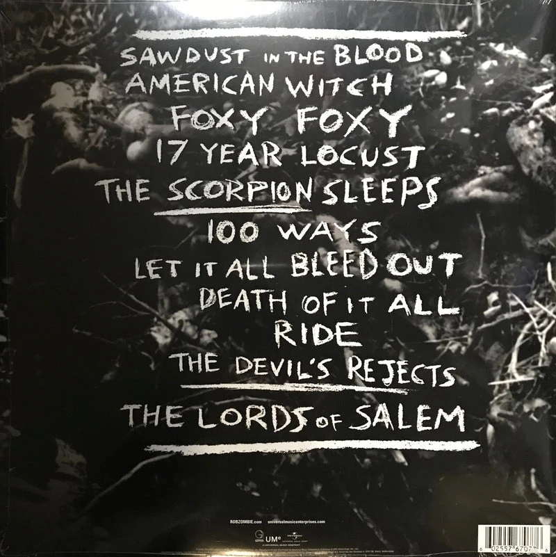 Famous Rock Shop Vinyl Records Rob Zombie Educated Horses LP Vinyl - Image 2