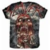 Famous Rock Shop Slayer: War Painted Blood T Shirt 1 -Famous Rock Shop Slayer War painted blood 800x