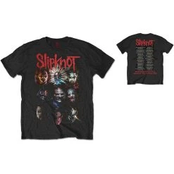 FRS Band Merch SLIPKNOT PREPARE FOR HELL 2014-2015 TOUR UNISEX T-SHIRT