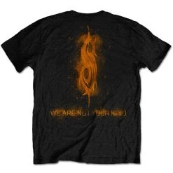 Famous Rock Shop Slipknot Unisex Tee Wanyk Orange -Famous Rock Shop SlipknotUnisexTeeWanykOrangeBackPrint 800x