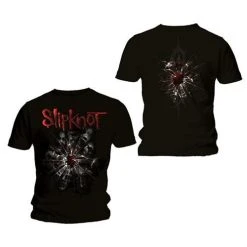 Famous Rock Shop Slipknot Shattered Black Unisex Tee T-Shirt
