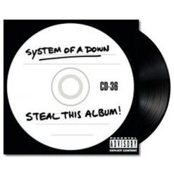 Famous Rock Shop/Vinyl Records System Of A Down Teal This Album Vinyl LP