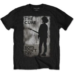 Famous Rock Shop The Cure Boys Don't Cry Black White Unisex Tee