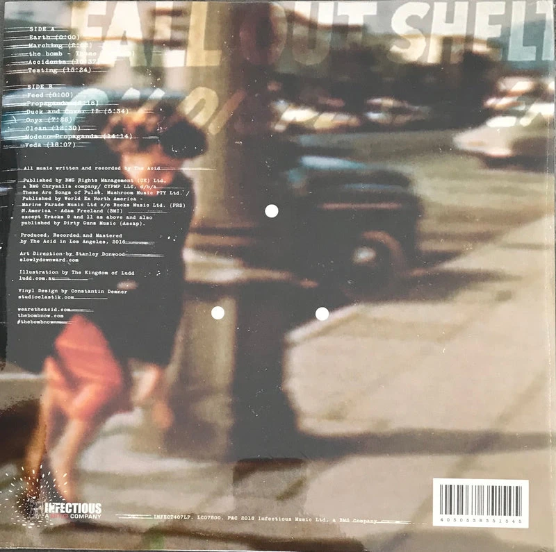 Famous Rock Shop Vinyl Records The Acid The Bomb Vinyl LP - Image 2