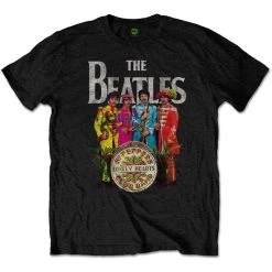 Famous Rock Shop The Beatles Sgt Pepper Unisex Tee T-Shirt
