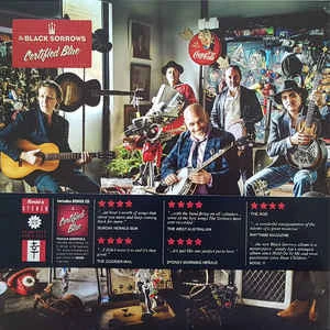 Famous Rock Shop Vinyl Records The Black Sorrows ‎– Certified Blue Vinyl