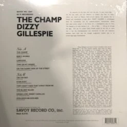 Famous Rock Shop Vinyl Records Dizzy Gillespie – The Champ Vinyl LP 5 Famous Rock Shop Vinyl Records Dizzy Gillespie – The Champ Vinyl LP -Famous Rock Shop The Champ Famous Rock Shop Newcastle 800x