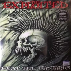 Famous Rock Shop Vinyl Records The Exploited - Beat The Bastards 2LP BLACK VINYL LP