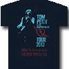 Famous Rock Shop Tom Petty Fonda Theatre Distressed Navy Unisex Tee