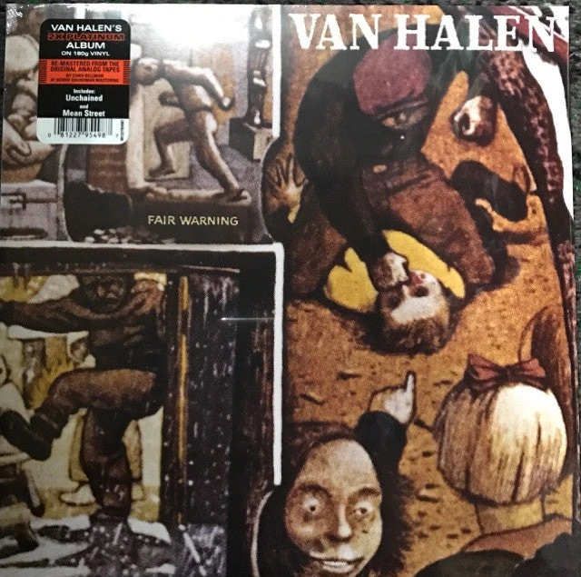 Famous Rock Shop Vinyl Records Van Halen Fair Warning Vinyl LP 3 Famous Rock Shop Vinyl Records Van Halen Fair Warning Vinyl LP