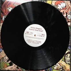FRS Vinyl Records STICKY FINGERS Land Of Pleasure LP VINYL AND INCLUDES FREE CARESS YOUR SOUL LP VINYL -Famous Rock Shop image5 800x