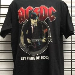 Famous Rock Shop ACDC Let There Be Rock Tee T-Shirt