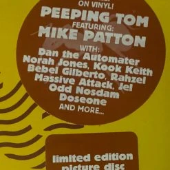 Famous Rock Shop Peeping Tom Featuring Mike Patton Limited Edition Picture Vinyl -Famous Rock Shop image 2fd26757 22e1 410d 8e35 ee97038e6e2e 800x