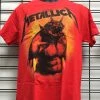 Famous Rock Shop Metallica Jump In The Fire Unisex Tee