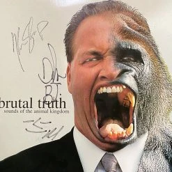 Famous Rock Shop Brutal Truth - Sounds Of The Animal Kingdom Limited Edition Autographed Vinyl LP