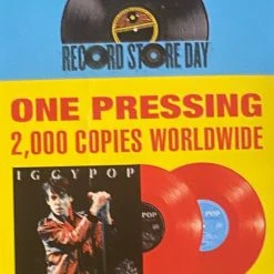 Famous Rock Shop/Vinyl Records Iggy Pop Live Ritz N.Y,C.86 Limited Edition Of 2000 Double Translucent Red Vinyl -Famous Rock Shop image 4a262536 7312 4c51 b287 bb9d02a60b22 800x