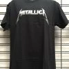 Famous Rock Shop Band T-Shirts Metallica Classic Logo Unisex Tee